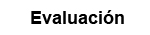 Evaluacin